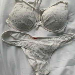 White Victoria secret bikini